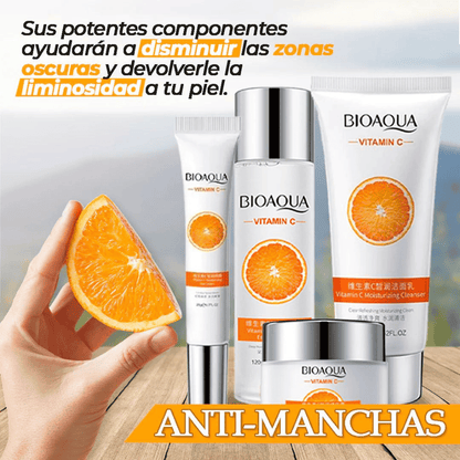 Kit x 5 Vitamina C | Tratamiento Facial Anti-Edad - BIOAQUA